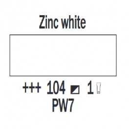 Farba olejna Cobra 40ml - kolor 104 Zinc White
