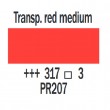 Farba olejna Cobra 40ml - kolor 317 Transp. red medium