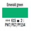Farba olejna Cobra 40ml - kolor 615 Emerald green