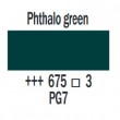 Farba olejna Cobra 40ml - kolor 675 Phthalo green