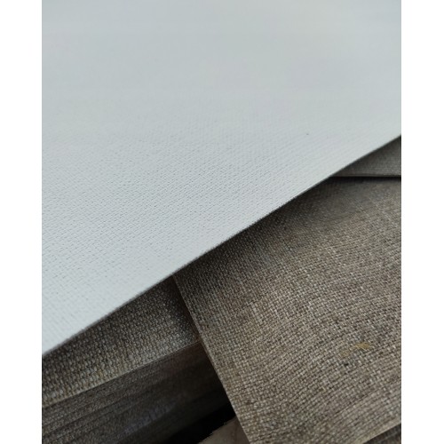 Primed linen canvas 100 % sheet 20x25cm