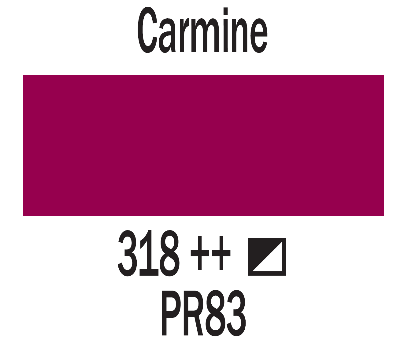 Art Creation Oil Paint 200 ml, color 318 Carmine