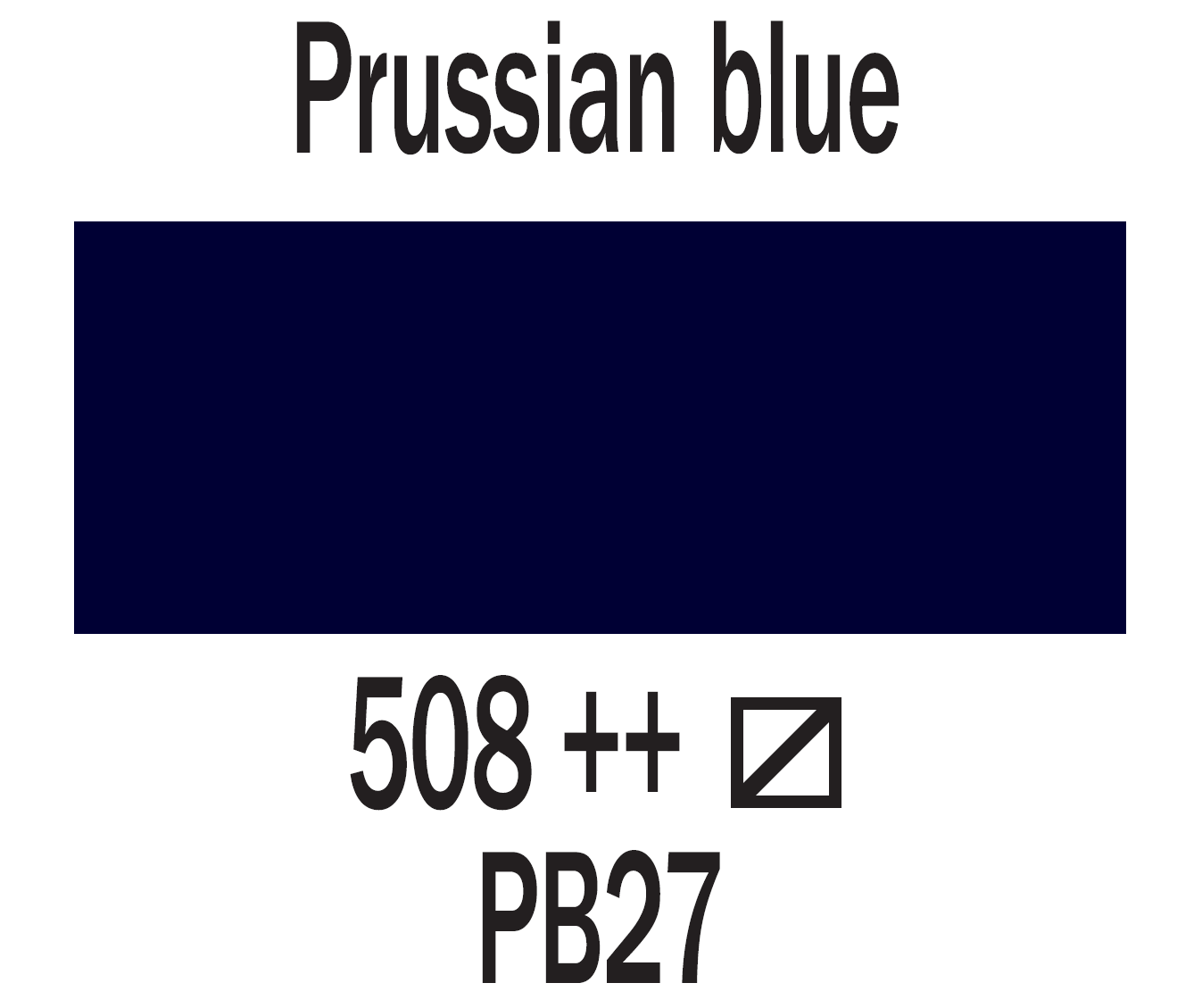 Art Creation Oil Paint 200 ml, color 508 Prussian Blue