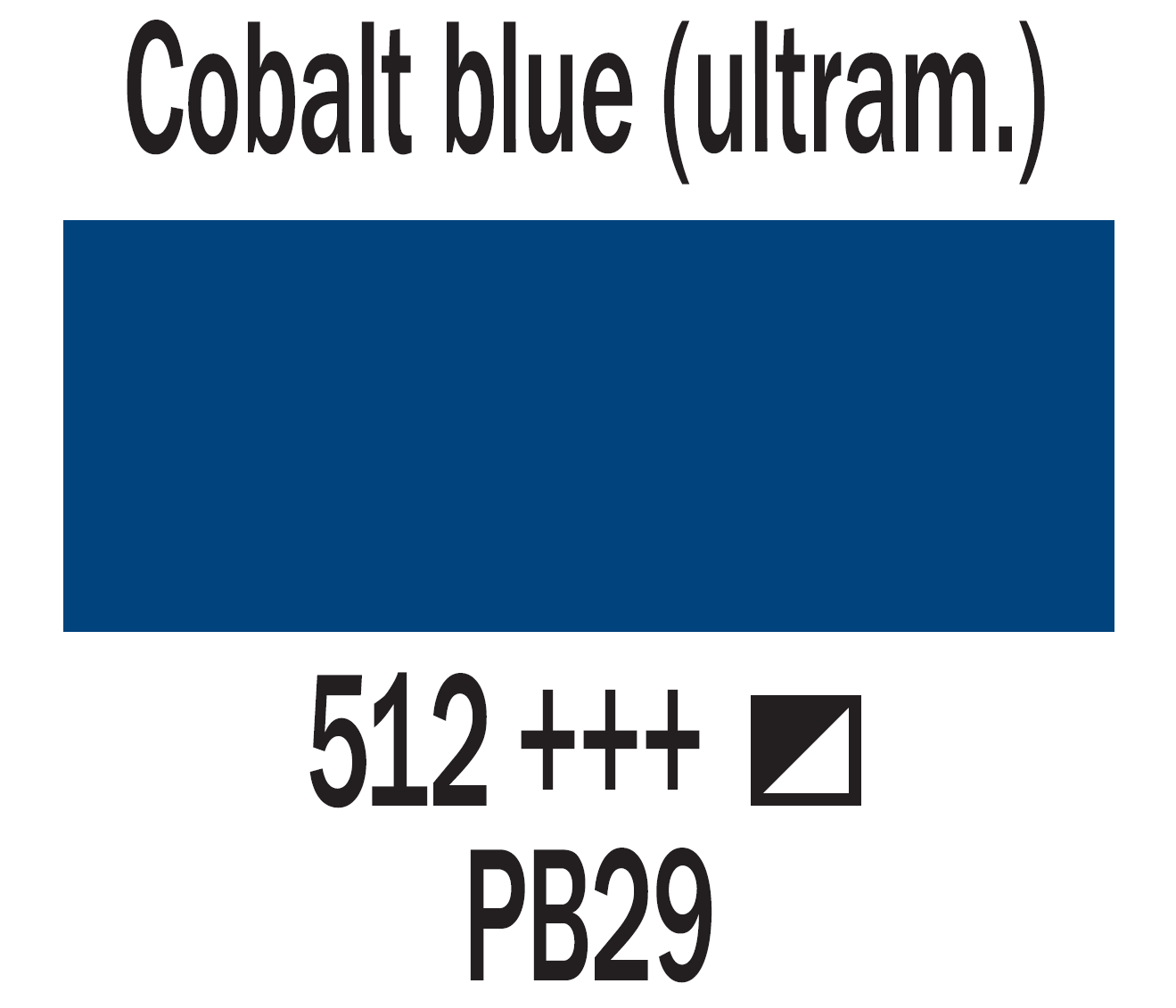 Art Creation Oil Paint 200 ml, color 512 Cobalt Blue Ultramarine