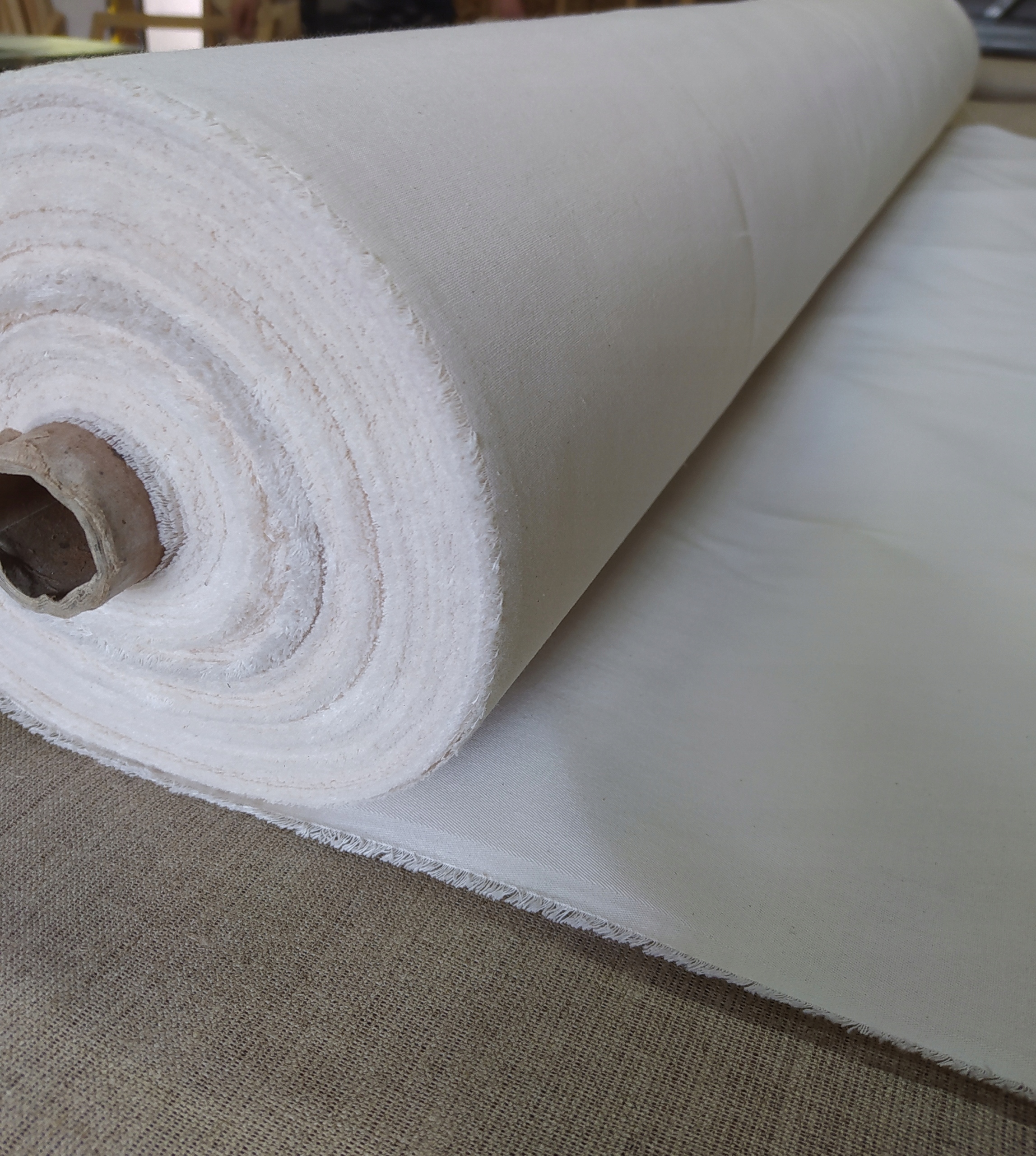 Cotton canvas B-002, 163 cm, 220 g, 0.1 lin. m.