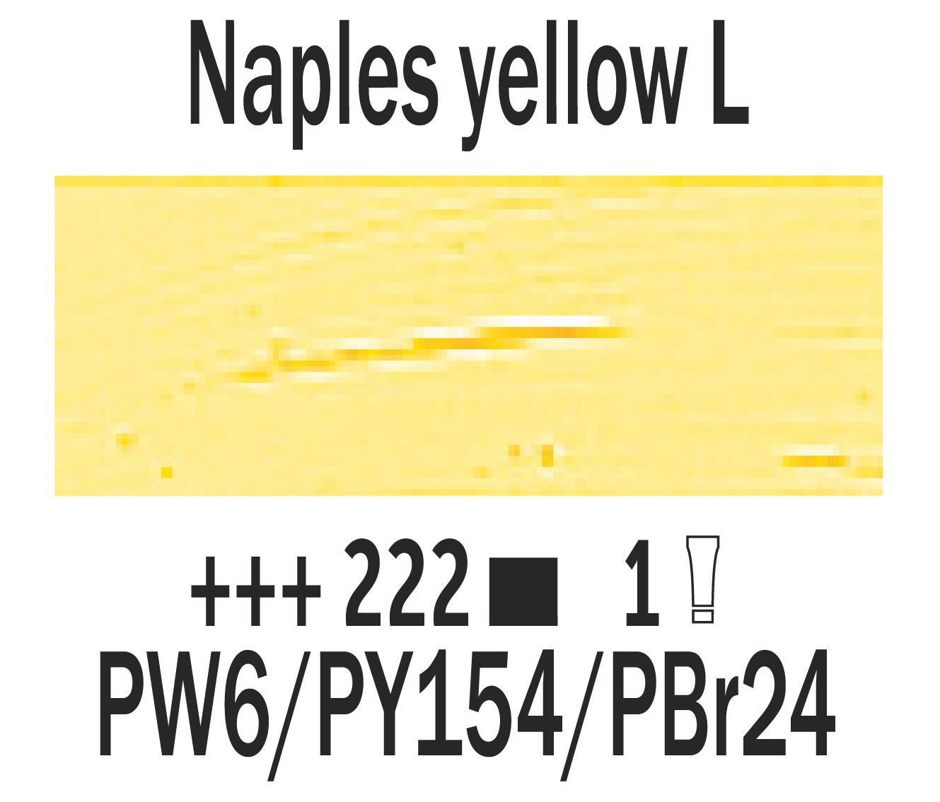 Van Gogh Oil Paint, 200 ml color 222 Naples Yellow Light