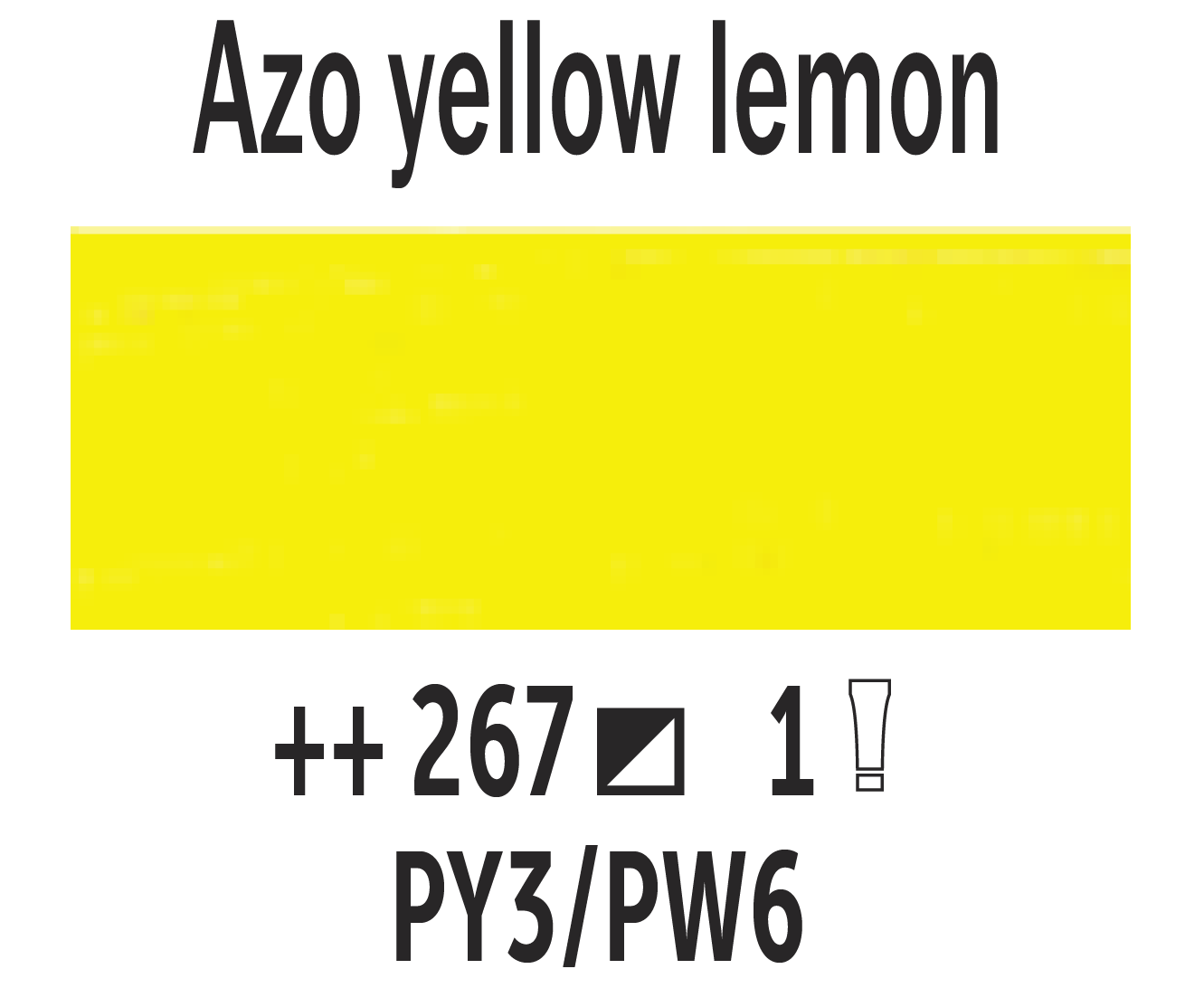 Van Gogh Oil Paint, 200 ml color 267 Azo Yellow Lemon