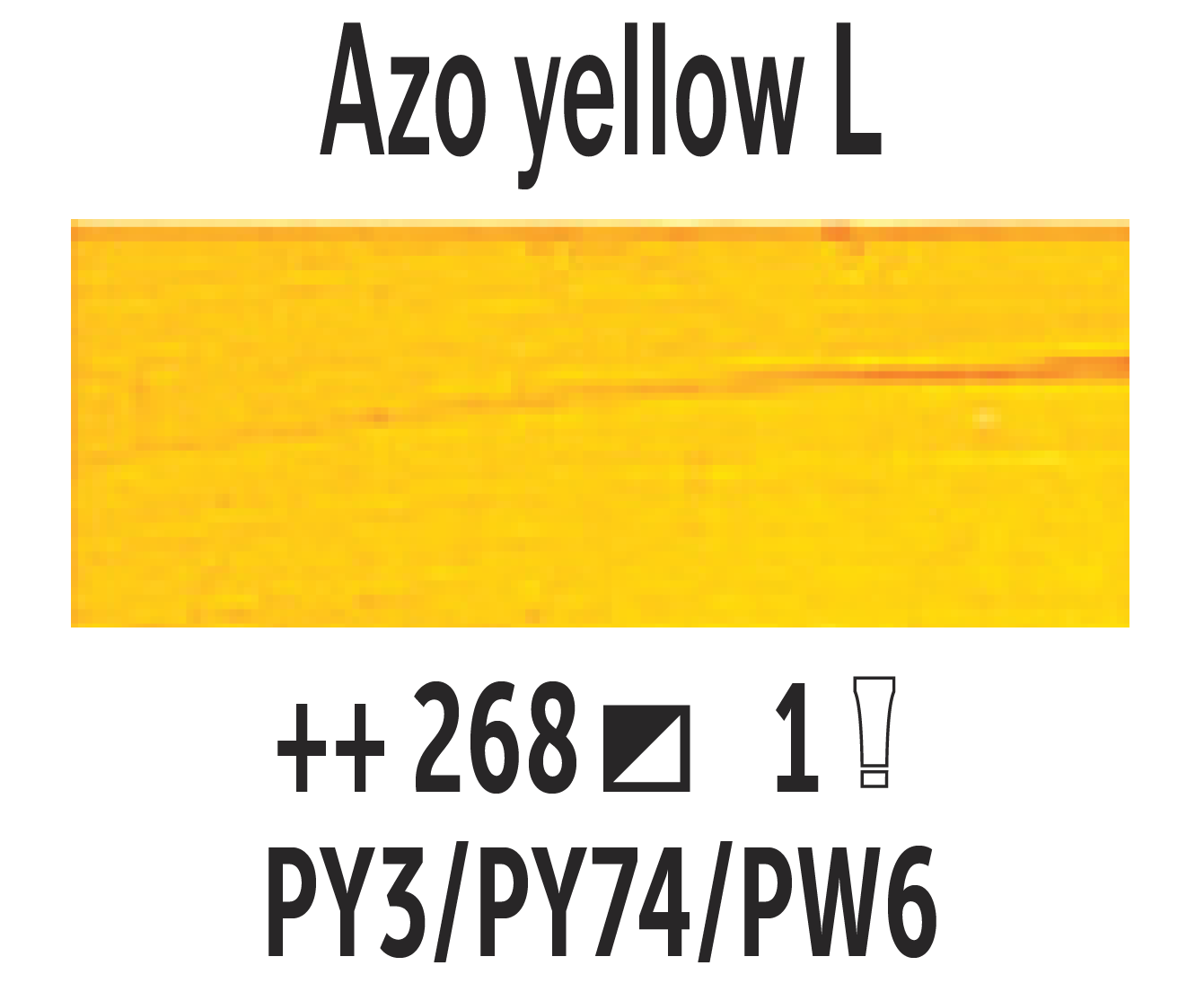 Van Gogh Oil Paint, 200 ml color 268 Azo Yellow Light
