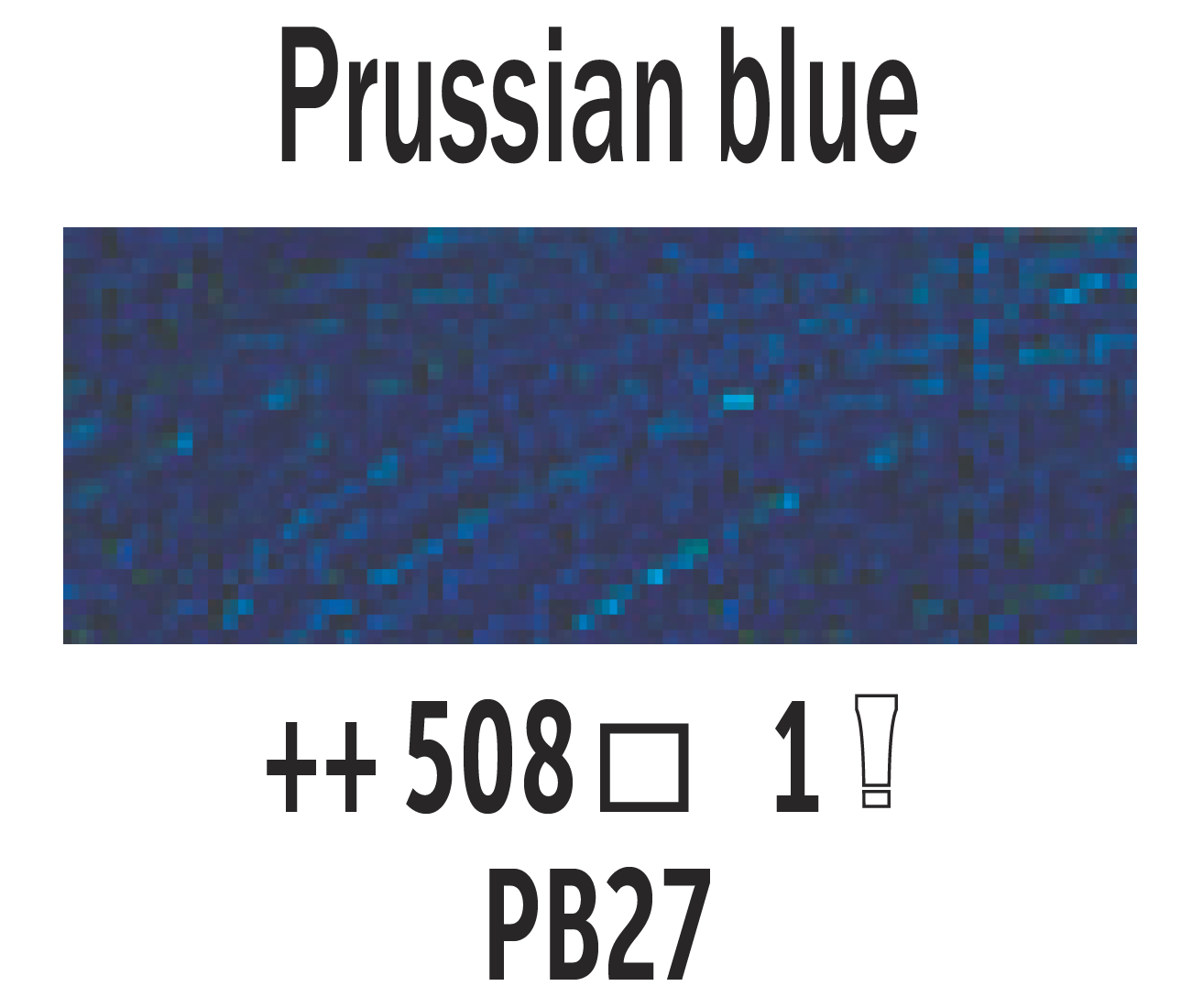 Van Gogh Oil Paint, 200 ml color 508 Prussian Blue