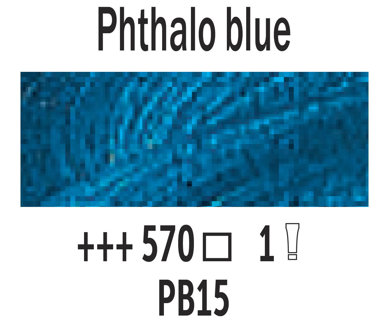 Van Gogh Oil Paint, 200 ml color 570 Phtalo Blue