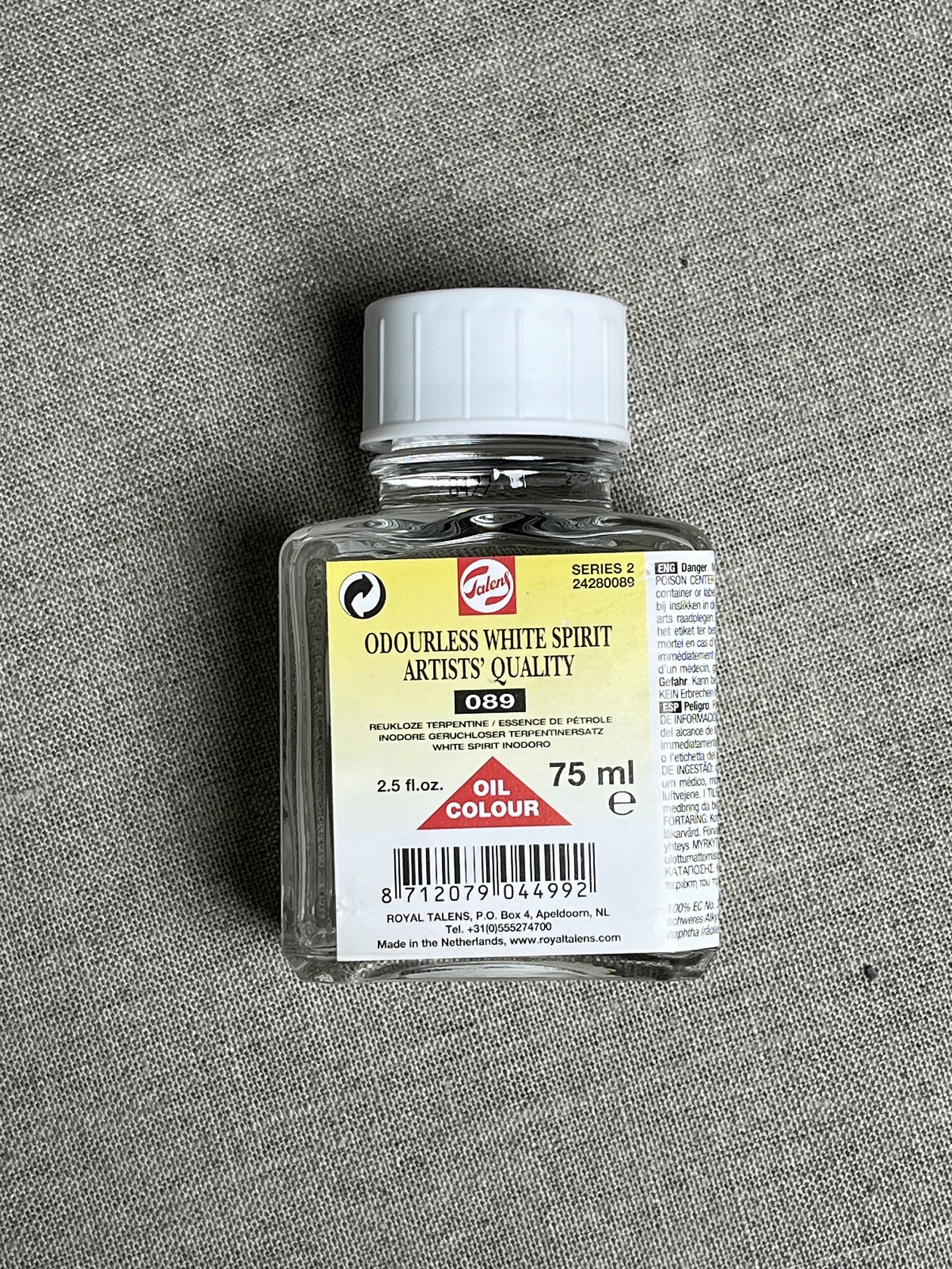 Odorless white spirit 75ml TALENS - Image 2