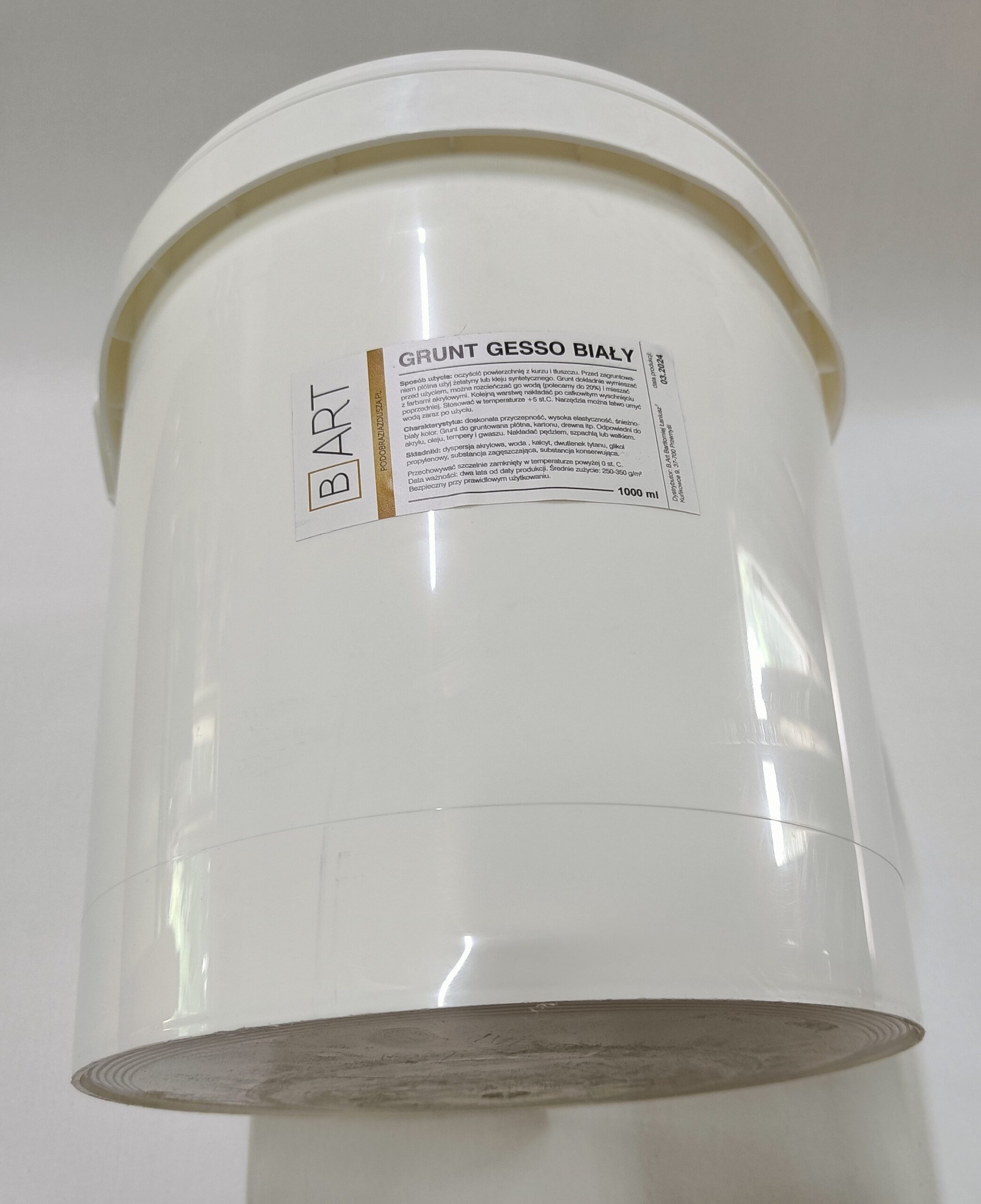 Gesso primer B. Art + 1000 ml transparent